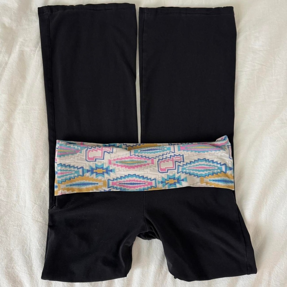 2000s fold over leggings